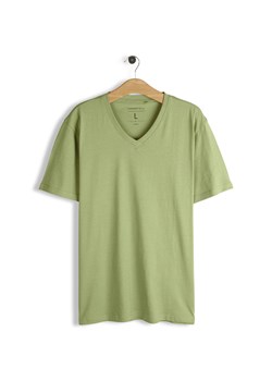 GATE T-shirt basic z bawełny slim fit S ze sklepu gateshop w kategorii T-shirty męskie - zdjęcie 188637989