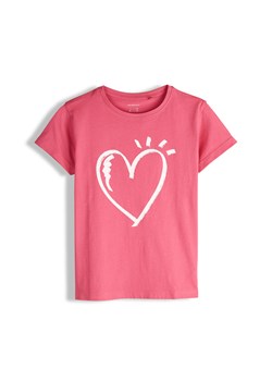 GATE Bawełniana koszulka z nadrukiem 8Y ze sklepu gateshop w kategorii Bluzki dziewczęce - zdjęcie 188638236