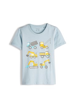 GATE Bawełniana koszulka z nadrukiem 3Y ze sklepu gateshop w kategorii T-shirty chłopięce - zdjęcie 188638247