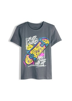 GATE Bawełniana koszulka z nadrukiem 7Y ze sklepu gateshop w kategorii T-shirty chłopięce - zdjęcie 188638936