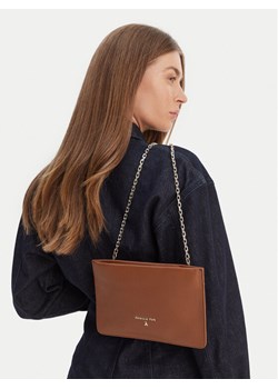 Torebka Patrizia Pepe 8B0335/L001-B111 Brązowy ze sklepu eobuwie.pl w kategorii Kopertówki - zdjęcie 188639299
