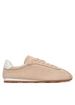 Sneakersy Tommy Hilfiger Th Bella Low Runner Suede FW0FW09189 Różowy ze sklepu eobuwie.pl w kategorii Buty sportowe damskie - zdjęcie 188639338
