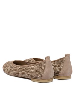 Baleriny Caprice 9-22112-46 Brązowy ze sklepu eobuwie.pl w kategorii Balerinki - zdjęcie 188639369