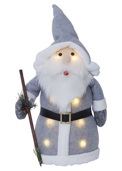 Best Season Dekoracyjna figurka LED "Joylight" w kolorze szarym - 20 x 38 x 15 cm ze sklepu Limango Polska w kategorii Dekoracje bożonarodzeniowe - zdjęcie 188639816