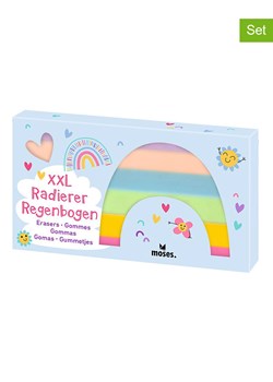 moses. Gumki (2 szt.) ze wzorem do mazania - 8,3 x 4,7 x 1,4 cm ze sklepu Limango Polska w kategorii Akcesoria biurowe - zdjęcie 188640207