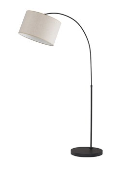 FISCHER &amp; HONSEL Lampa stojąca "Teramo" w kolorze czarno-białym - wys. 200 cm ze sklepu Limango Polska w kategorii Oświetlenie - zdjęcie 188640307