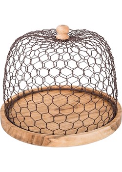 Anticline Taca w kolorze brązowym - Ø 27 cm ze sklepu Limango Polska w kategorii Misy i tace dekoracyjne - zdjęcie 188640389