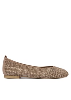 Baleriny Caprice 9-22112-46 Brązowy ze sklepu eobuwie.pl w kategorii Balerinki - zdjęcie 188640755