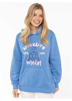 Zwillingsherz Bluza w kolorze niebieskim ze sklepu Limango Polska w kategorii Bluzy damskie - zdjęcie 188641487
