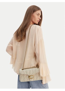 Torebka Coach Tabby Sb CP150 Écru ze sklepu eobuwie.pl w kategorii Kopertówki - zdjęcie 188643566