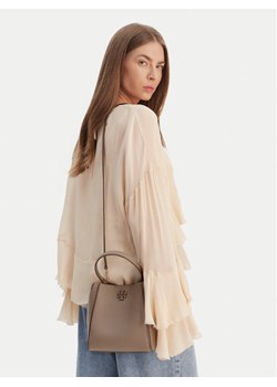 Torebka Tory Burch 158500 Beżowy ze sklepu eobuwie.pl w kategorii Torby Shopper bag - zdjęcie 188643588