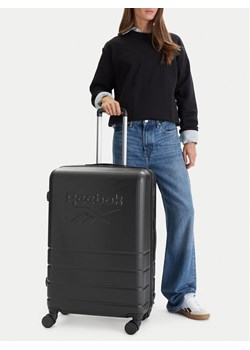Walizka duża Reebok CEOWB-RBK-WAL-001-CCC-L Czarny ze sklepu eobuwie.pl w kategorii Walizki - zdjęcie 188643616
