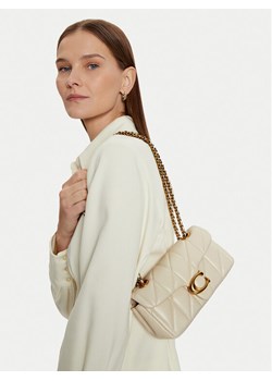 Torebka Coach Tabby Sb CP149 Écru ze sklepu eobuwie.pl w kategorii Kopertówki - zdjęcie 188643625