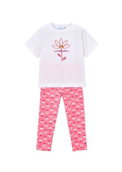 Mayoral Komplet t-shirt i legginsy 3727 Różowy Regular Fit ze sklepu MODIVO w kategorii Komplety dziewczęce - zdjęcie 188644239