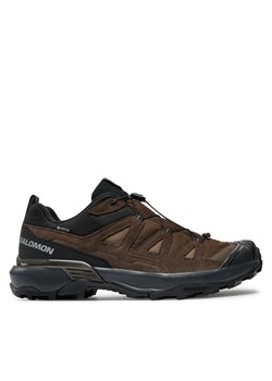 Salomon Trekkingi X Ultra 360 Leather Gore-Tex L47571200 Brązowy ze sklepu MODIVO w kategorii Buty sportowe męskie - zdjęcie 188644287