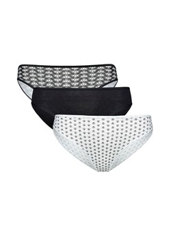 Esotiq 3-pack figi damskie Mia-Mia 44291-K005, Kolor czarno-biały-wzór, Rozmiar L, Esotiq ze sklepu Primodo w kategorii Majtki damskie - zdjęcie 188644779