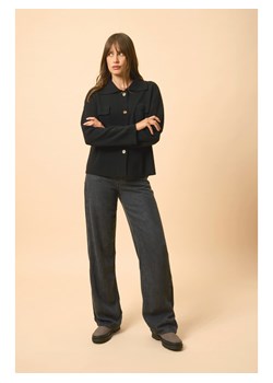 Just Cashmere Kaszmirowy kardigan "Hekla" w kolorze czarnym ze sklepu Limango Polska w kategorii Swetry damskie - zdjęcie 188645237