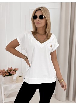 bluzka lisperra ecru one size ze sklepu UBRA w kategorii Bluzki damskie - zdjęcie 188645309