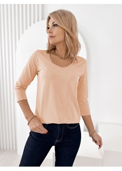 bluzka michelle brzoskwiniowa one size ze sklepu UBRA w kategorii Bluzki damskie - zdjęcie 188645345