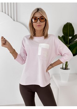 bluzka renley jasnoróżowa one size ze sklepu UBRA w kategorii Bluzki damskie - zdjęcie 188645559