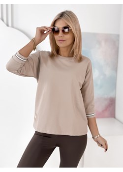 bluzka aristo beżowa one size ze sklepu UBRA w kategorii Bluzki damskie - zdjęcie 188645615