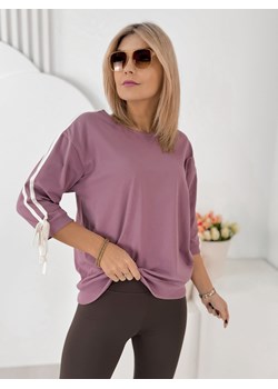bluzka orlando liliowa one size ze sklepu UBRA w kategorii Bluzki damskie - zdjęcie 188645679