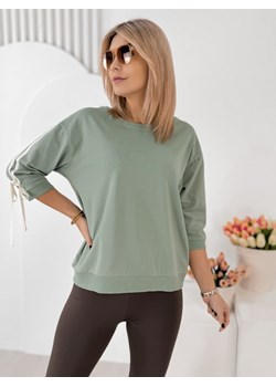 bluzka orlando pistacjowa one size ze sklepu UBRA w kategorii Bluzki damskie - zdjęcie 188645695