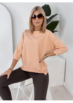 bluzka lorraine brzoskwiniowa one size ze sklepu UBRA w kategorii Bluzki damskie - zdjęcie 188645795