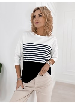 bluzka noemi granatowa one size ze sklepu UBRA w kategorii Bluzki damskie - zdjęcie 188645876