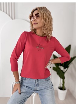 bluzka jaquen malinowa one size ze sklepu UBRA w kategorii Bluzki damskie - zdjęcie 188645925