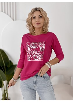 bluzka ariane różowa one size ze sklepu UBRA w kategorii Bluzki damskie - zdjęcie 188646066