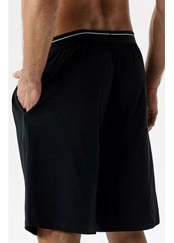 Atlantic szorty męskie do spania NMB-046-CZARNY, Kolor czarny, Rozmiar XL, ATLANTIC ze sklepu Intymna w kategorii Spodenki męskie - zdjęcie 188646227