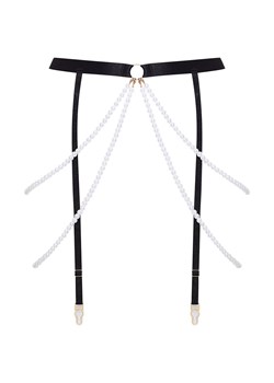 Esotiq pas do pończoch Pante 44420-99X, Kolor czarny, Rozmiar S/M, Esotiq ze sklepu Intymna w kategorii Akcesoria do bielizny - zdjęcie 188646566