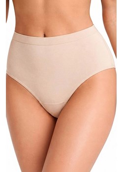 Gorteks 3-pak figi damskie wysokie bawełniane beżowe Sara, Kolor beżowy, Rozmiar 36, Gorteks ze sklepu Intymna w kategorii Majtki damskie - zdjęcie 188646587