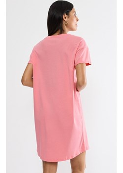 Triumph bawełniana koszula nocna damska na krótki rękaw 10225066-00BE, Kolor jasnoróżowy, Rozmiar 36, Triumph ze sklepu Intymna w kategorii Koszule nocne - zdjęcie 188646766