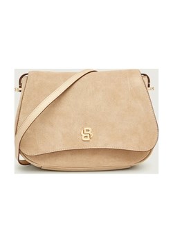 BOSS BLACK Torebka na ramię BEYOND | zamsz ze sklepu Gomez Fashion Store w kategorii Listonoszki - zdjęcie 188647165