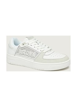 Just Cavalli Skórzane sneakersy Azula | zamsz ze sklepu Gomez Fashion Store w kategorii Buty sportowe damskie - zdjęcie 188647198