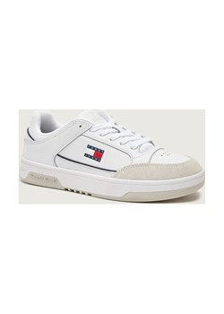 Tommy Jeans Skórzane sneakersy | zamsz ze sklepu Gomez Fashion Store w kategorii Buty sportowe męskie - zdjęcie 188647227