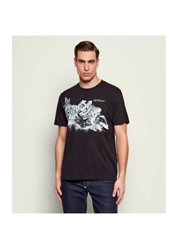 OFF-WHITE T-shirt EAGLE ROCK | Slim Fit ze sklepu Gomez Fashion Store w kategorii T-shirty męskie - zdjęcie 188647407