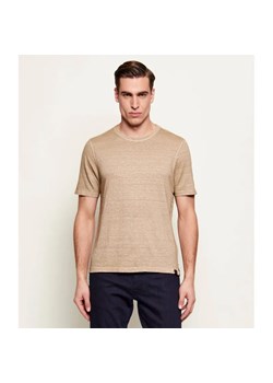 Gran Sasso Lniany t-shirt | Regular Fit ze sklepu Gomez Fashion Store w kategorii T-shirty męskie - zdjęcie 188647535