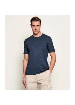 Gran Sasso Lniany t-shirt | Regular Fit ze sklepu Gomez Fashion Store w kategorii T-shirty męskie - zdjęcie 188647539