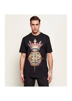 Philipp Plein T-shirt Crown Hexagon | Regular Fit ze sklepu Gomez Fashion Store w kategorii T-shirty męskie - zdjęcie 188647759