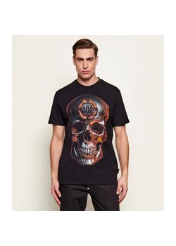 Philipp Plein T-shirt Lava Skull | Regular Fit ze sklepu Gomez Fashion Store w kategorii T-shirty męskie - zdjęcie 188647769