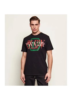 Philipp Plein T-shirt Logo Hexagon | Regular Fit ze sklepu Gomez Fashion Store w kategorii T-shirty męskie - zdjęcie 188647785