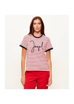 Joop! T-shirt Trini | Regular Fit ze sklepu Gomez Fashion Store w kategorii Bluzki damskie - zdjęcie 188647808