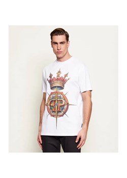 Philipp Plein T-shirt Crown Hexagon | Regular Fit ze sklepu Gomez Fashion Store w kategorii T-shirty męskie - zdjęcie 188647896