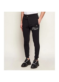 Philipp Plein Spodnie dresowe Outline Embroidery | Slim Fit ze sklepu Gomez Fashion Store w kategorii Spodnie męskie - zdjęcie 188652645