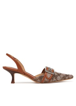 Czółenka Coach CCV94 Brązowy ze sklepu eobuwie.pl w kategorii Czółenka - zdjęcie 188652767