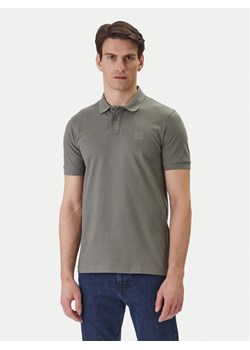 BOSS Polo Passenger 50507803 Szary Slim Fit ze sklepu MODIVO w kategorii T-shirty męskie - zdjęcie 188653889