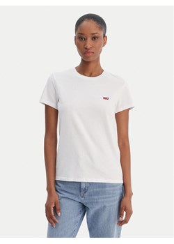 Levi's® T-Shirt Perfect Tee 39185-0006 Biały Regular Fit ze sklepu MODIVO w kategorii Bluzki damskie - zdjęcie 188653957